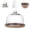Cake Display Stand with Glass Cover for Desserts And Treats