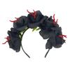 Elegant Simulated Flower Shape Headbands Skull Hair Hoop Headbands for Women Girls Wedding Party Supplies