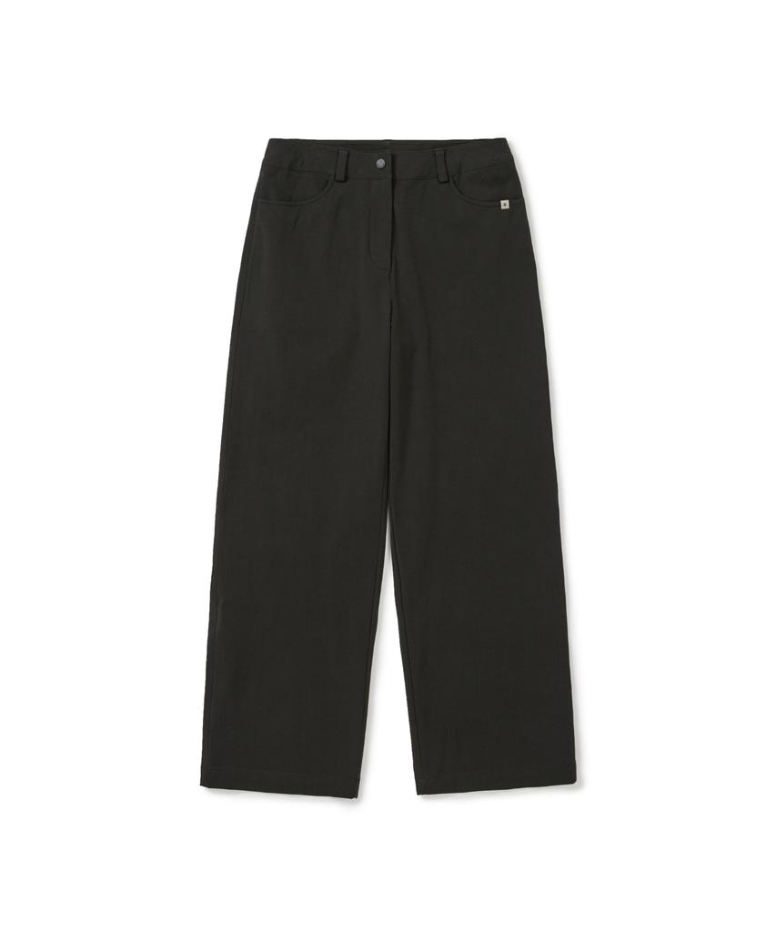 SNOWPEAK APPAREL Kland Women'S Wide Pants (S25Fwdpt91) Charcoal