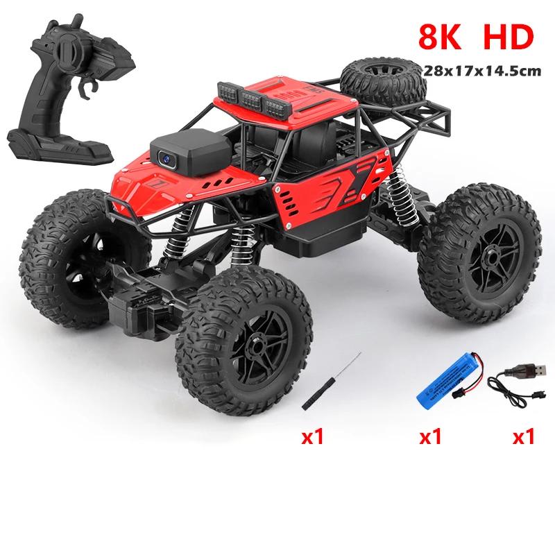 1: 18 Six Wheel Drive Rc Car Cross-Country Climbing Spray Racing Car Remote Control Electric Car Fall Resistant Boy Toy Gift