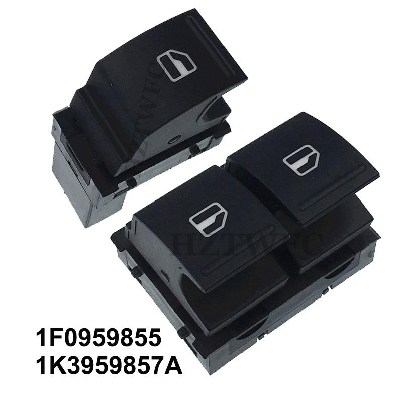 1K3 959 857A for Volkswagen Caddy 2K EOS Golf 5 6 GTI Passat B6 CC Tiguan Seat Ibiza LEON ALTEA TOLED Electric Window Switch