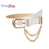 Pin Buckle Inlaid Short Chain Belt Jeans Decorative Clothing Belt Women