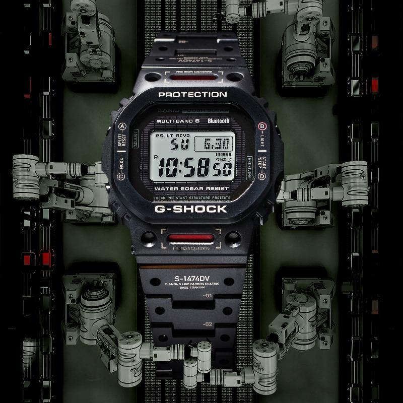 Casio G-SHOCK Reloj de Cuarzo para Hombre Resistente al Agua 200M y a los Golpes GMW-B5000TVA-1