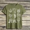 Animal Party Zoo Animals Graphic TShirt for Unisex Unisex Kids 100 Cotton Soft Breathable Casual Summer Streetwear Gift