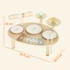 Baby Drum Kit, Wooden Kids Musical Instruments with Drums and Xylophone, Gifts for Girls Boys Birthday, Natural
