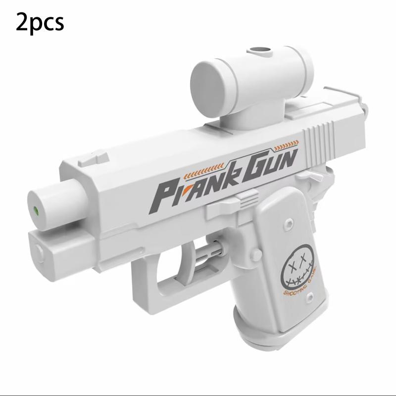 

2 шт. Игрушки-пранки с водяным спреем, Двусторонний разбрызгиватель воды, Летние игрушки для игр с водой на открытом воздухе, Игрушки для купания для малышей, Игрушки-пранки для детей и взрослых белый