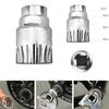 2Pcs Bicycles Bicycles Bottom Bracket Removal Sleeve Tool Standard 20-Tooth Bicycles Removers Removal Installation Tool