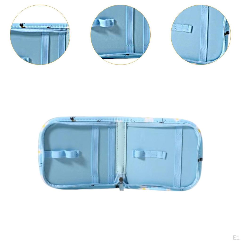 Sewing Accessories Bag Organizer Empty Multifunctional Sturdy,Crochet Hook Case Travel for