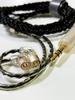 SIMGOT Balanced IEM Upgrade Earphone Replacement Balanced Copper and Single Crystal Copper Hybrid Braided 3.5mm Jack, Cable, Cable, Detachable, 3.5mm