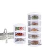 Breathable Insect-Proof Kitchen Storage Rack with Thickened Vegetable Cover and Overnight Dish Insulation