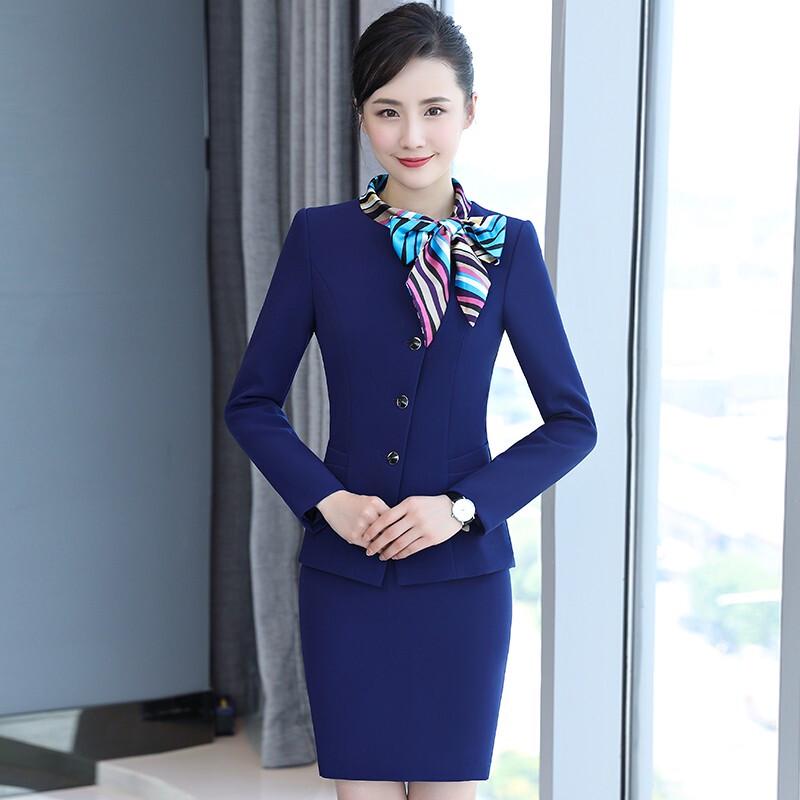Women's Professional Uniform Suit Set