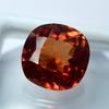 CERTIFIED 8.00 Ct Natural Orange Sapphire Square Cut Excellent Loose Gemstone