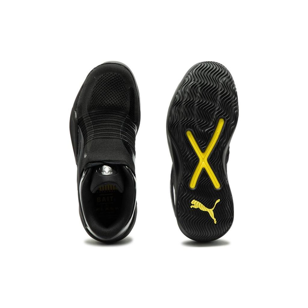 Puma Rise Nitro The Flash Cushioning Breathable Basketball Shoes Men Sneakers Black 377569-01