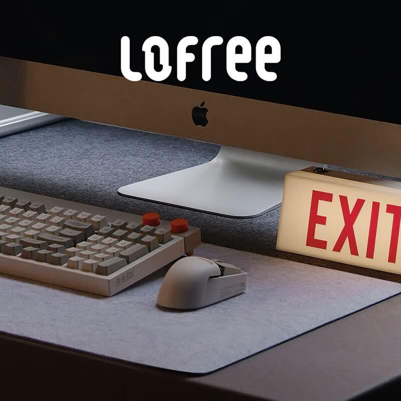 LOFREE OE909 PBT OLED Trójtrybowa Mysz Bezprzewodowa