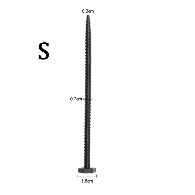 6 Size Penis Plug Silicone Urethra Catheter Soft Male Masturbator Tube Urethral Stretcher Urethral Sound Dilator Adult Sex Toys