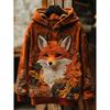 Funny Animal Hoodies Chicken Squirrel Horse 3D Print Women's Hooded Sweatshirts Pullover Y2K Tops Tracksuit Unisex Coat Clothing