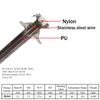 AN3 Steel Wire Weaving Motorcycle Brake Hose Explosion-proof High Temperature Resistant Reinforced Clutch Oil Pipe Universal 3.2