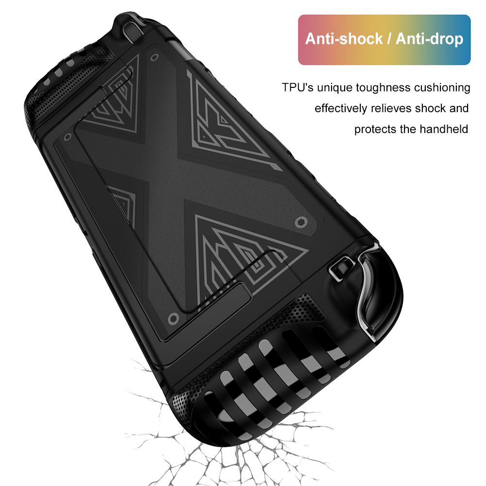 TPU Case for Switch 2 Console Ergonomic Handle Grip Cover Shockproof Protective Case Anti-slip for Switch 2 Handheld Accessories