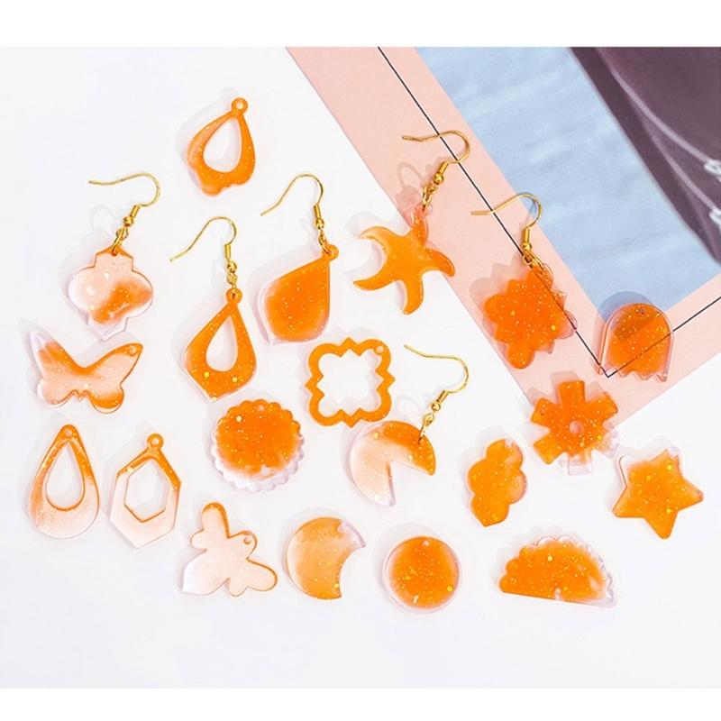 Unique Pendants Crafting Silicone Mold for DIY Enthusiasts Dainty Jewelry Pendant Mold Unique Handmade Accessory Mold