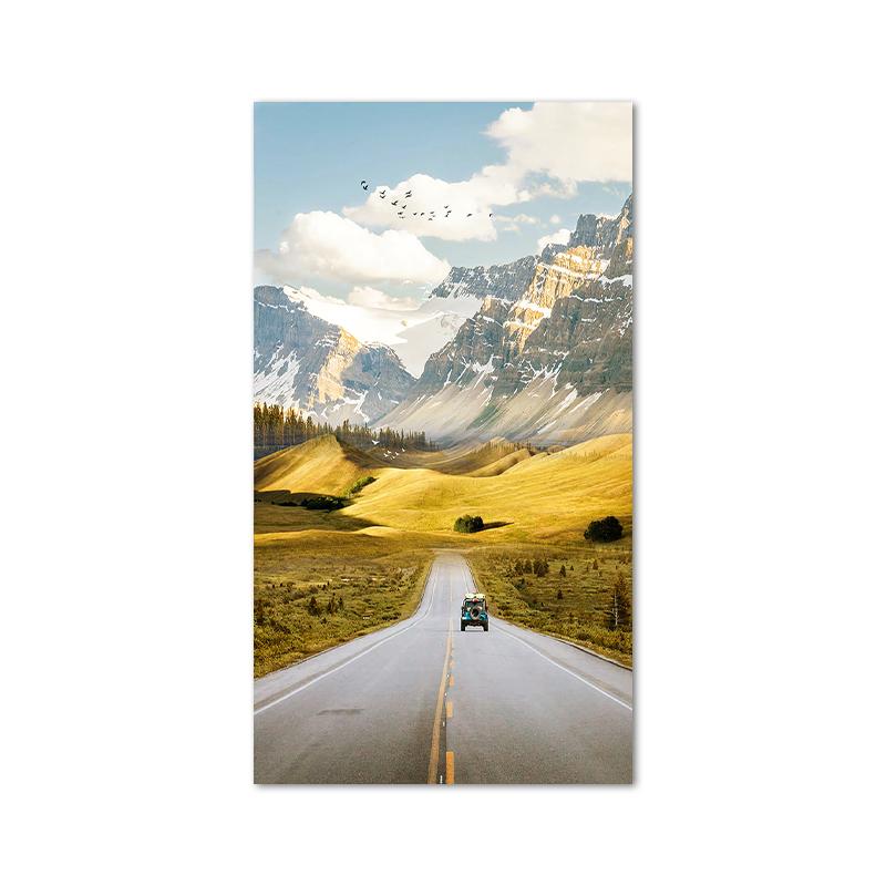 Postere cu peisaj natural Pictură pe pânză Postere și imprimeuri pentru drumuri de toamnă Decor pentru perete Poze de artă pentru sufragerie Cuadros