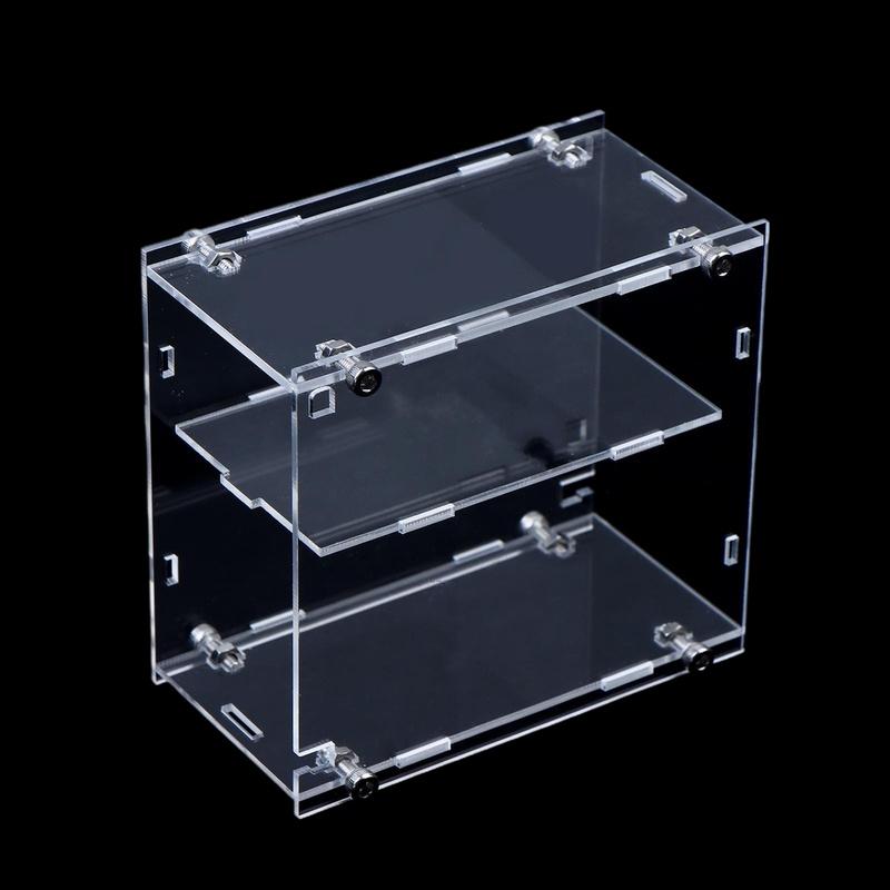1/64 Modellautos Acryl Vitrine Passend für Mini Größe MiniGT Tomica Zusammengebaut Staubdicht Box Schrank Spielzeugfahrzeuge Heißer Verkauf