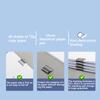 Push Clip Device Portable Handheld Paper Fast Clam Clip Dispenser Fixing Clip Stapler For School Office Supplies