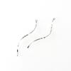 5.3-6.6cm10Pcs S shape Pendant DIY Earring Accessories Materials Double Head Crafting Supplie Jewelry Making Bracelet Necklace