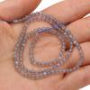 Naturstein Labradorit Perlen 2/3/4/mm Runde glatte Perlen für Schmuckherstellung DIY Ohrringe Armband Halskette Zubehör