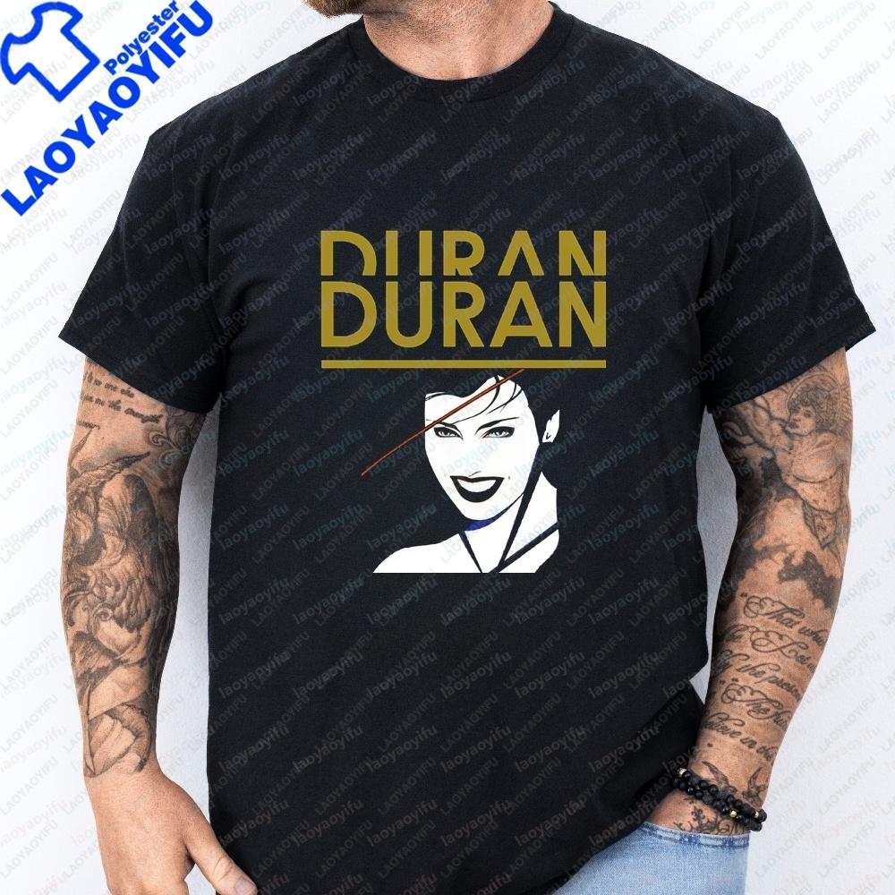 Newly Launched Duran Duran Band Summer Trendy Shortsleeved Tshirt Suitable for Both Unisex and Unisex Large Size