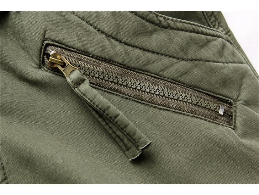 Men's Winter Fleece Multi-Pocket Casual Overalls