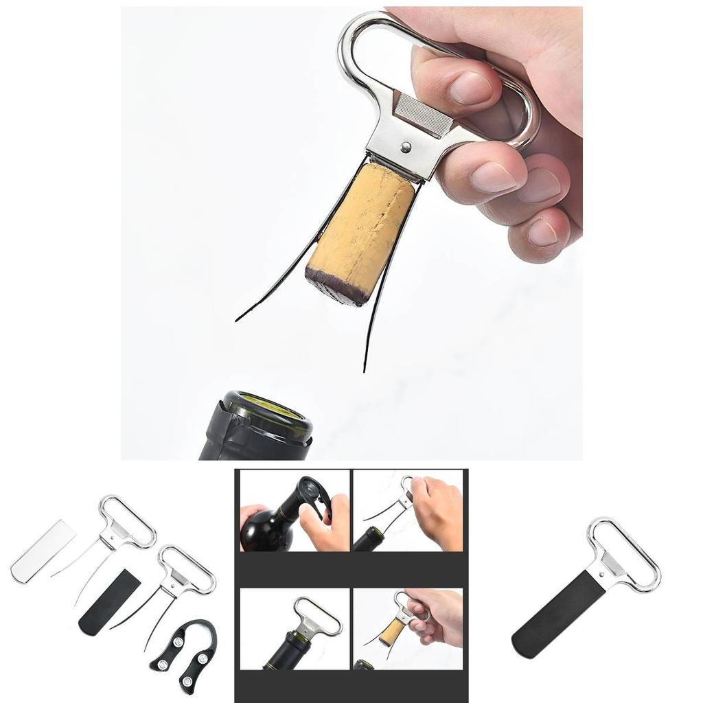 Modern Stylish Wine And Beer Bottle Opener Elegant Corkscrew For Effortless Opening