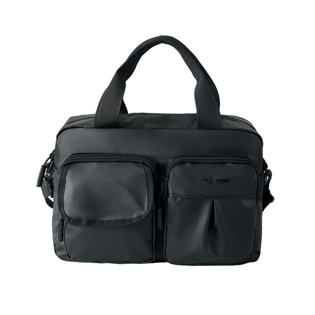 

Business Handbag Outdoor Travel Commuting Meeting Short Trip Messenger Bag Large Storage Briefcase Tote Pack