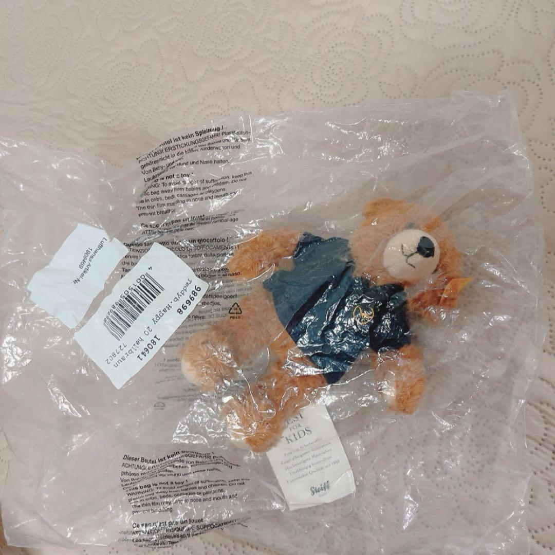 

[USED] Lufthansa and Steiff collaboration teddy bear 989698, rare