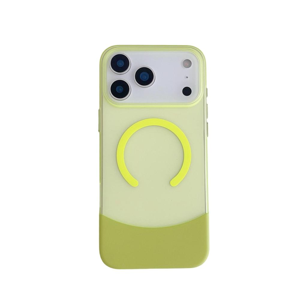 iPhone 16 Magnetic Case: Semi-Transparent, Skin-Feel Frosted, Large Hole Protection, Compatible with 15/14 Models