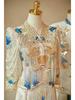 Champagne Xiuhe Wedding Dress: 2025 Luxury Chinese Qipao for Toast and Outings