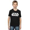 STAR WARS Boys Christmas Logo T-Shirt