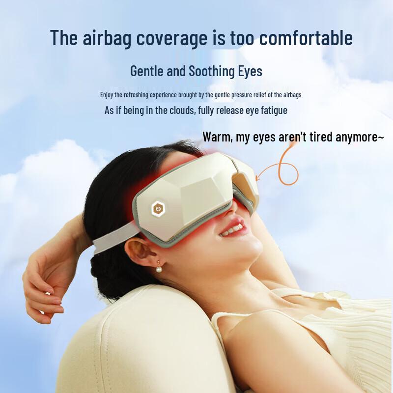 

HEZHENG Smart Eye Massager with Heat and Air Compression