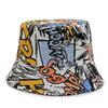 Fisherman Floral Printing Hat Outdoor Sun Protection Bucket Hat Fashion Gift