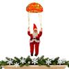 Cute Santa Claus Parachute Solar Decorative Lights 8-Mode LED Outdoor Solar Christmas Lights Waterproof Solar Hanging Lamp