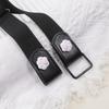 Elastyczny Pasek z Klamrą Zatrzaskową Regulowana Długość Niewidoczny Pasek dla Kobiet Mężczyzn