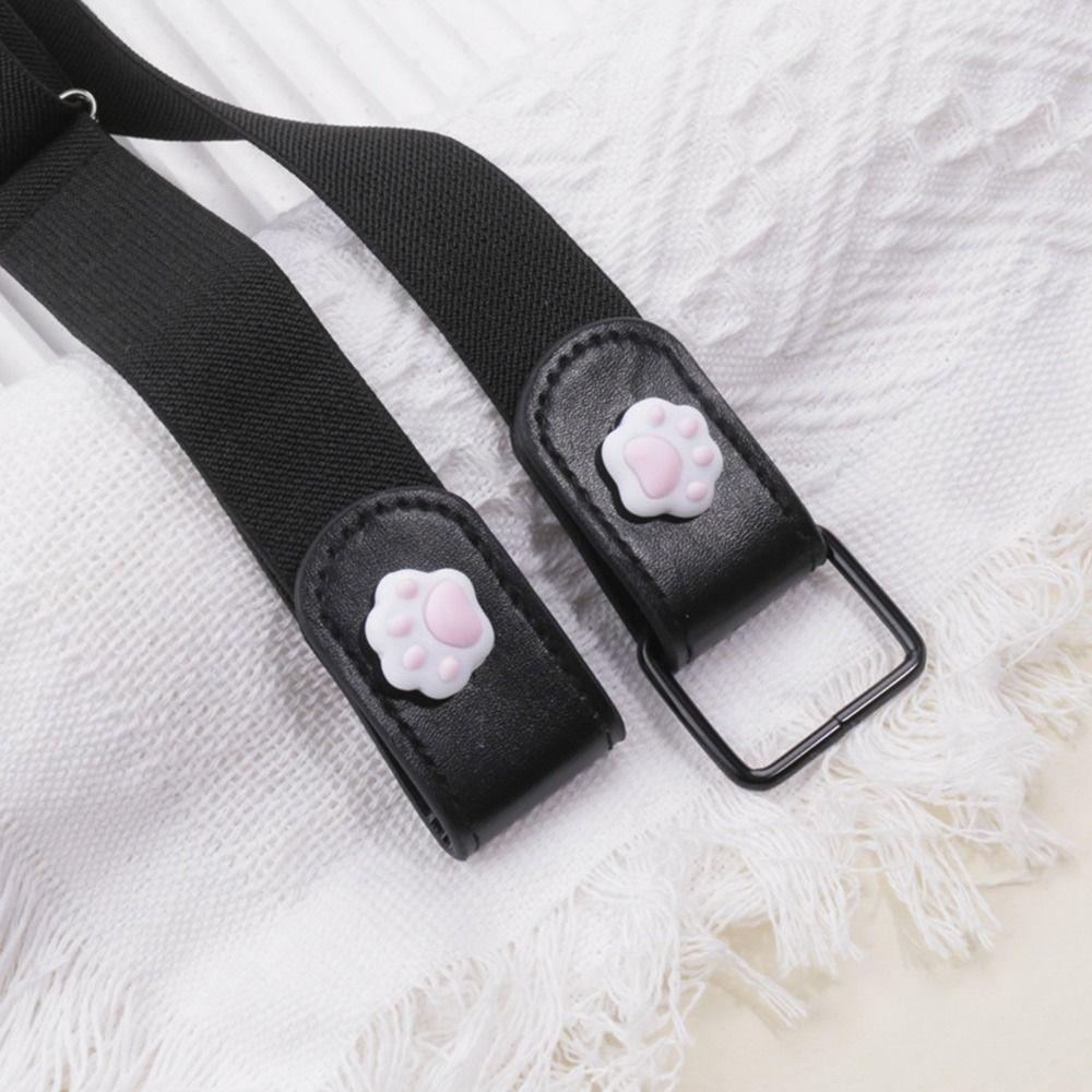 Elastyczny Pasek z Klamrą Zatrzaskową Regulowana Długość Niewidoczny Pasek dla Kobiet Mężczyzn