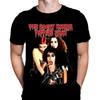 Wild Star Hearts Rocky Horror Cast T-shirt Homme Impression Classique Film d'Horreur, T-shirt Graphique Noir, T-shirt Affiche de Film