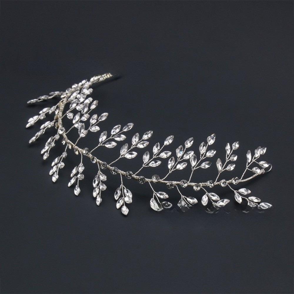 Rhinestone Photography Headband Sparkling Wedding Hair Accessories Sweet Bride Headdress  Women