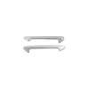 Chrome 2PCS Side Fender Air Vent Outlet Cover Trim For BMW X3 G01 2018-2022