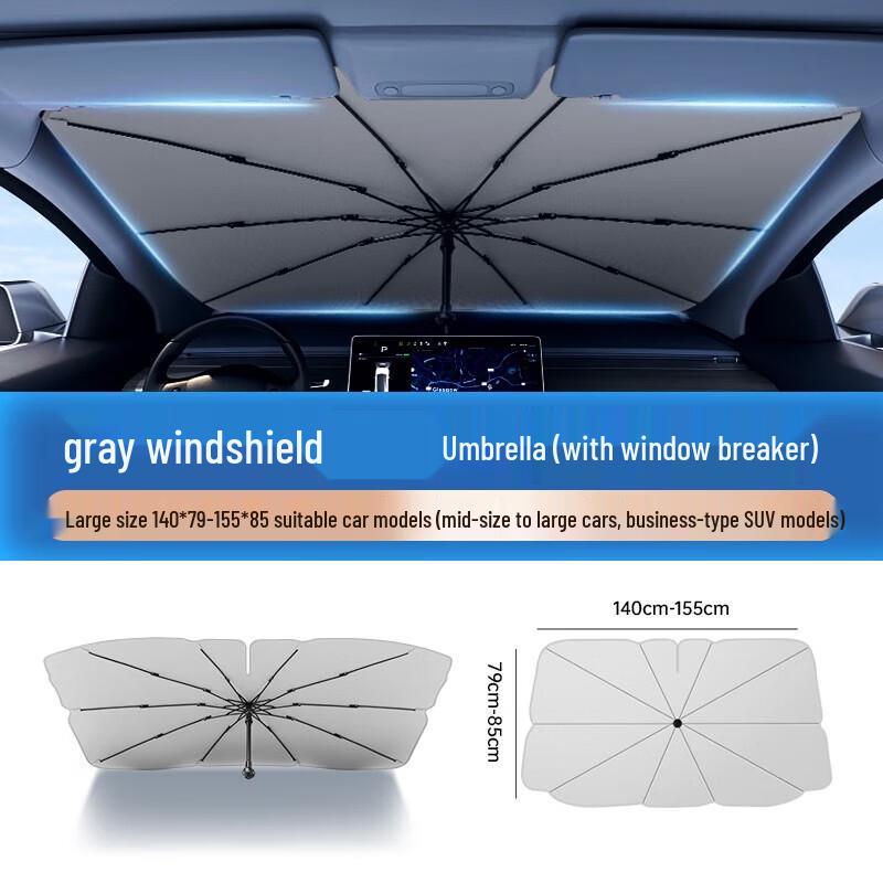 Fully Automatic Car Windshield Sunshade Umbrella
