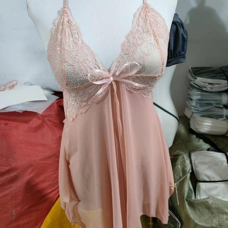 

Sexy underwear, sexy suspenders, lace seduction nightgown, hot transparent mesh, beautiful back pajamas Xl (code)
