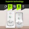 2 Way Voice Intercom ABS Two Way Audio Voice Sender and Reciever Doorbell System Unit for Home Hospital Hotel Call Door Chime