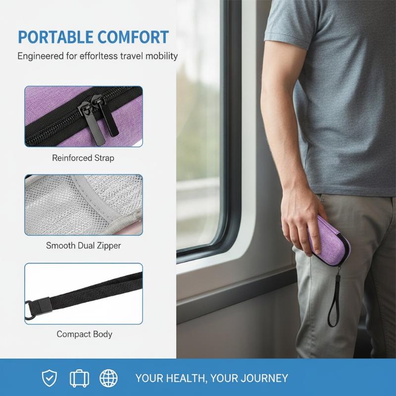 1Set Portable Diabetic Insulin Cooling Bag Protector Refrigerated High Capacity Medical Cooler Organizer Travel Case
