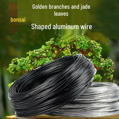 Crassula Ovata Shaping Wire: Soft Aluminum-Iron for Horticulture, Floral Art, Flower Arrangements, and Bonsai Branch Shaping.