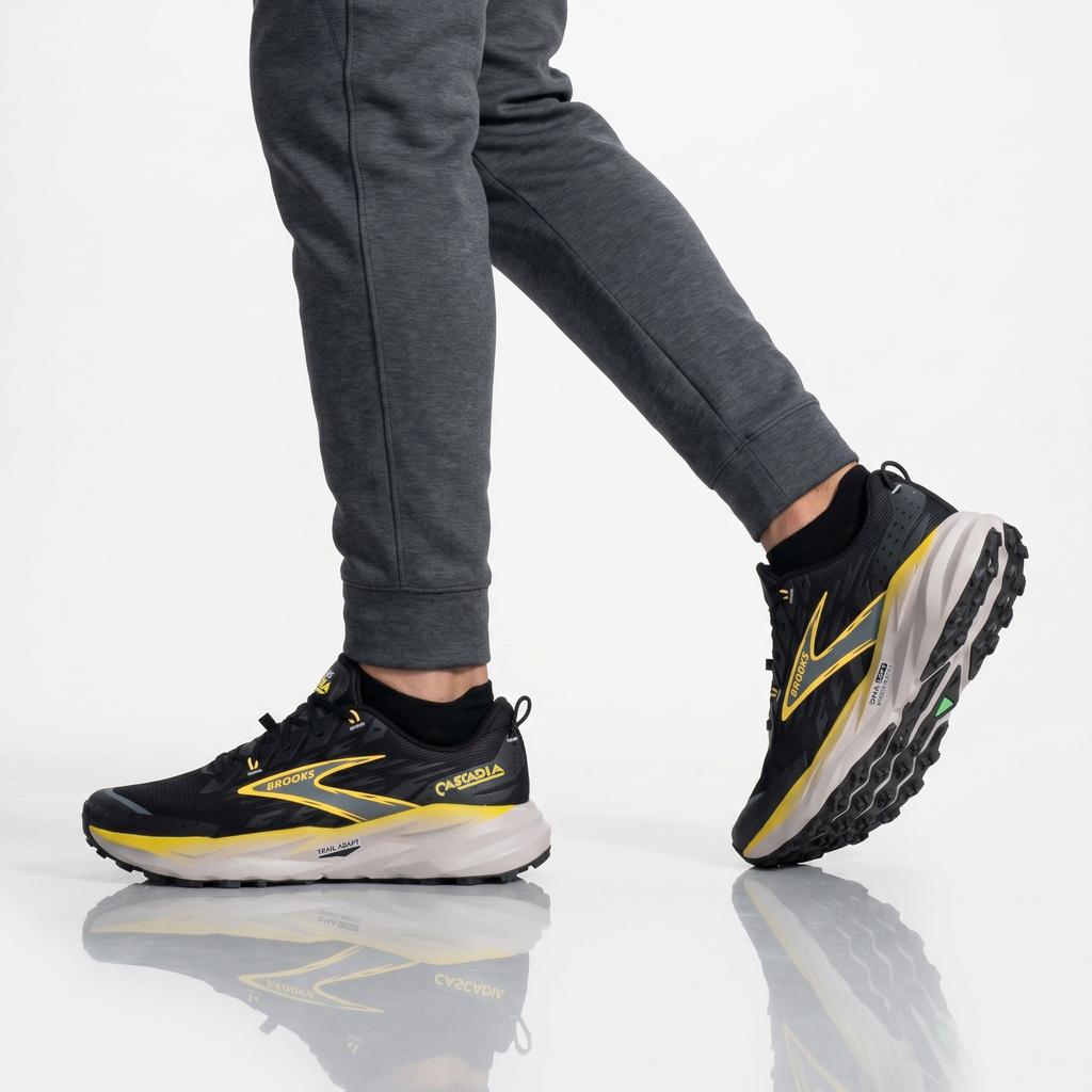 BROOKS Cascadia 19 - Herren Trail-Running Laufschuhe Schwarz 1104571D-017 ORIGINAL
